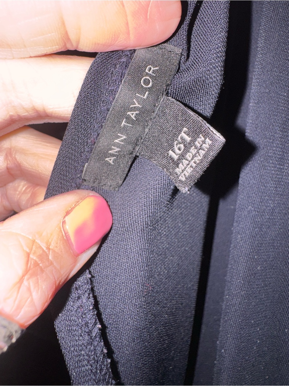 Ann Taylor Navy dress
